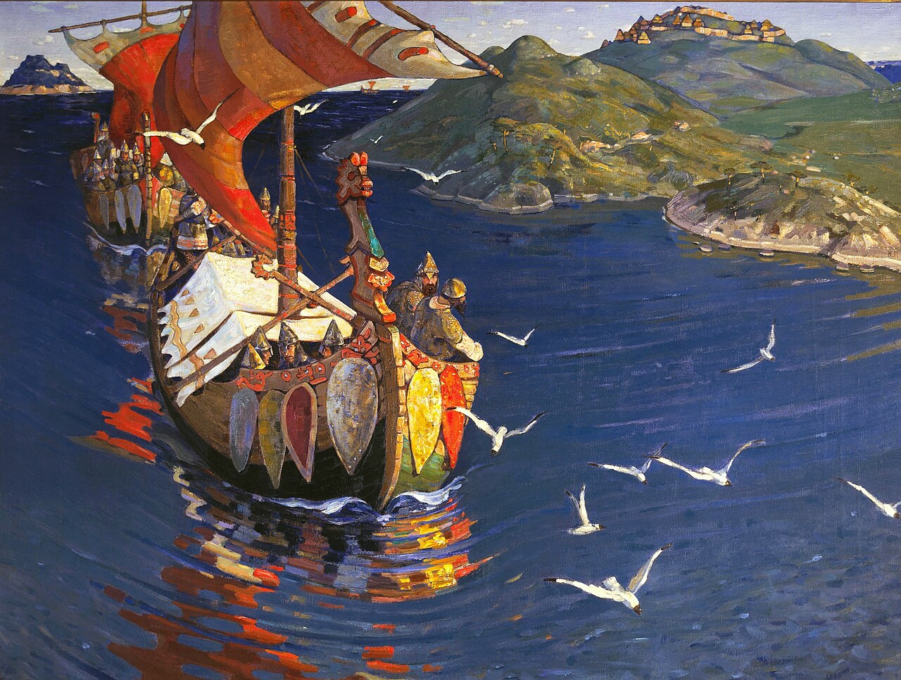 Overseas Guests by Nicholas Roerich