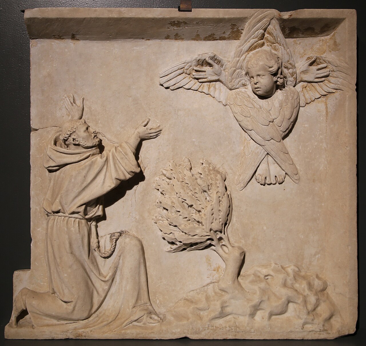 Stigmatization of Saint Francis by Nicola Pisano