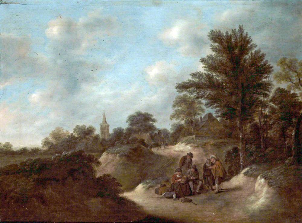 Dutch Landscape by Nicolaes Molenaer