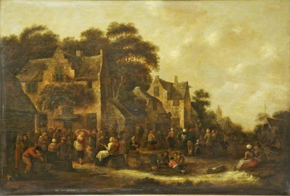 The Village Festival by Nicolaes Molenaer