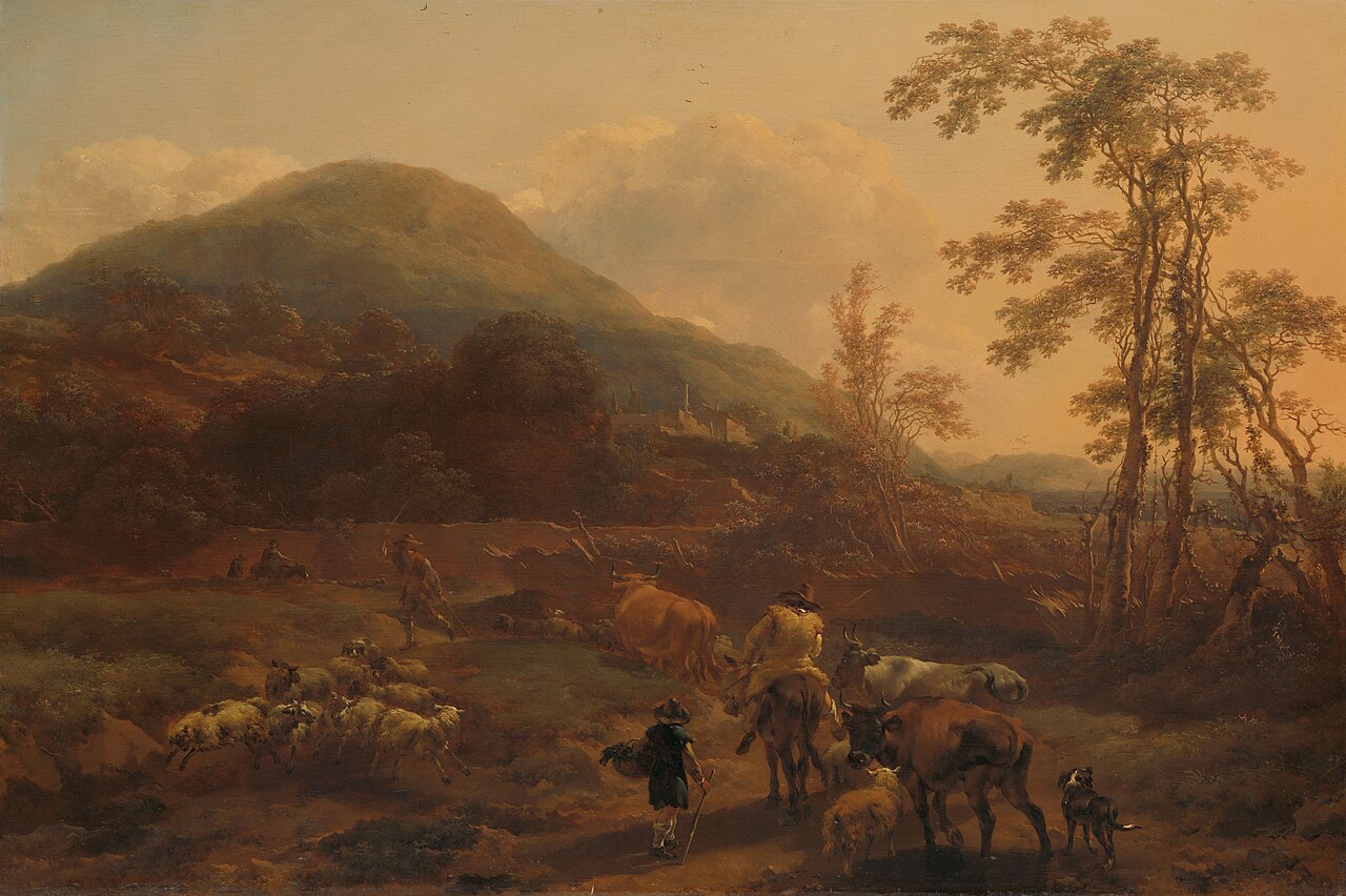 The Three Droves by Nicolaes Pieterszoon Berchem