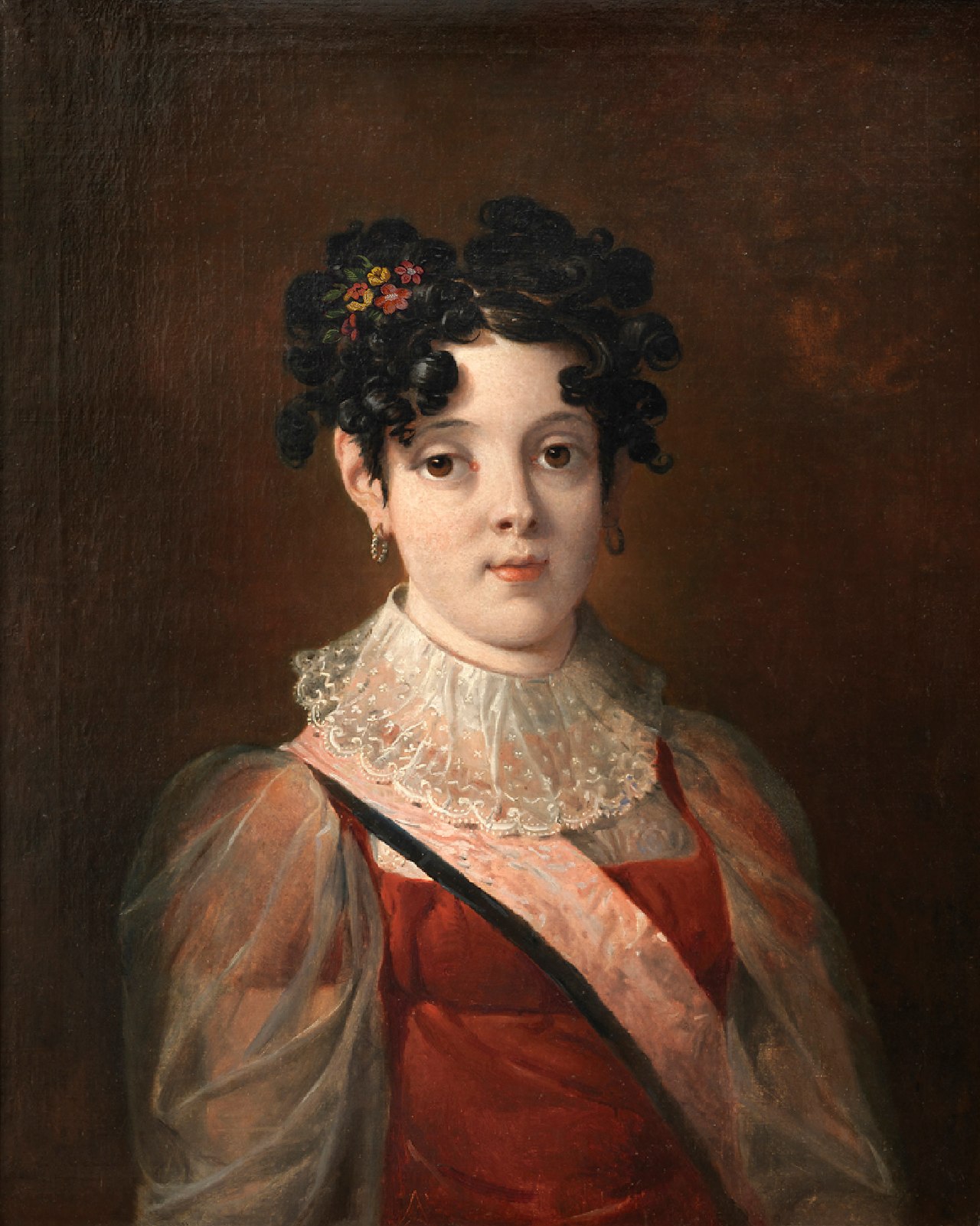 Infanta Maria da Assunção of Portugal (1805-1834) by Nicolas-Antoine Taunay