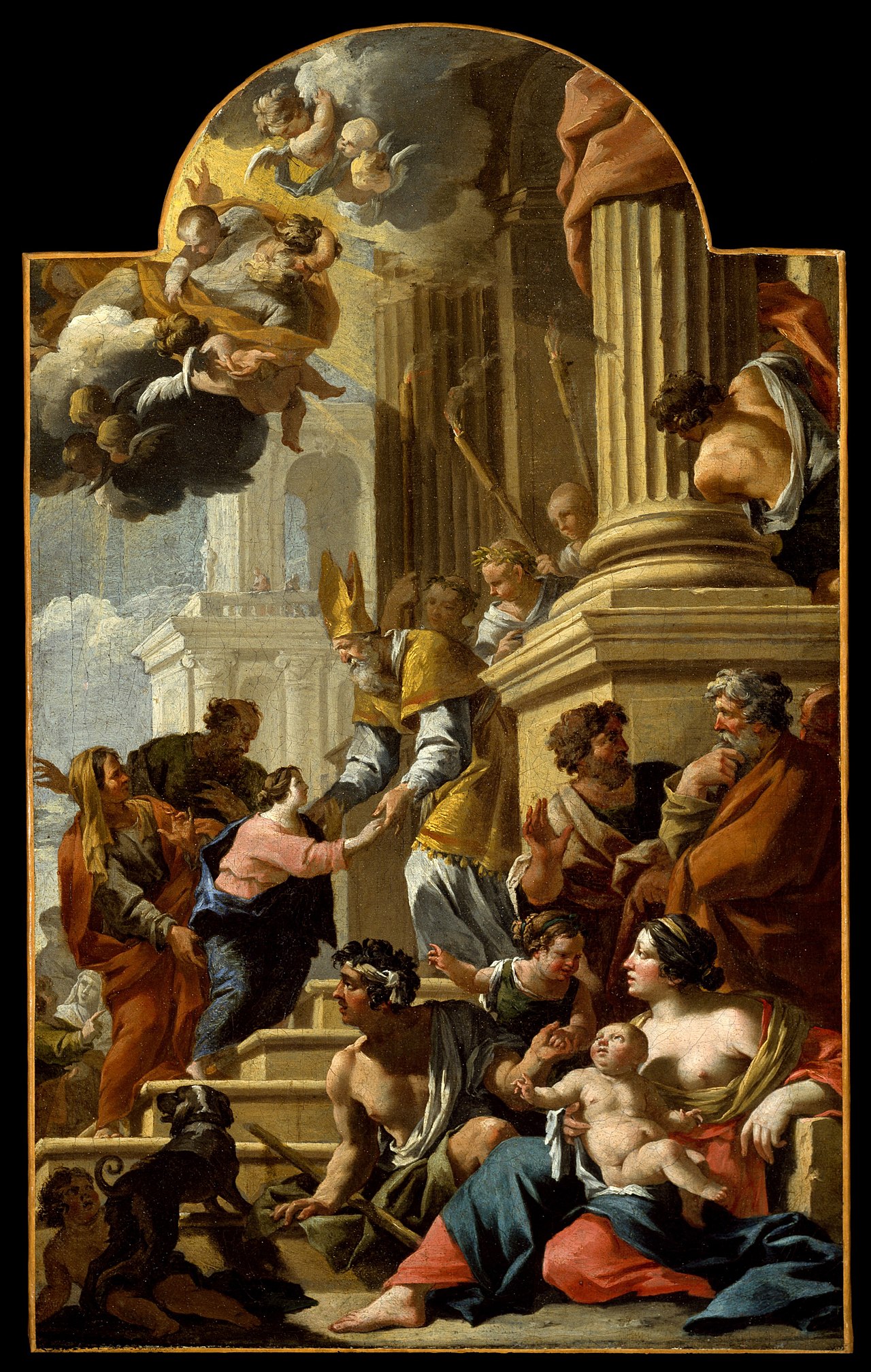 The Presentation of the Virgin in the Temple by Nicolas Chaperon