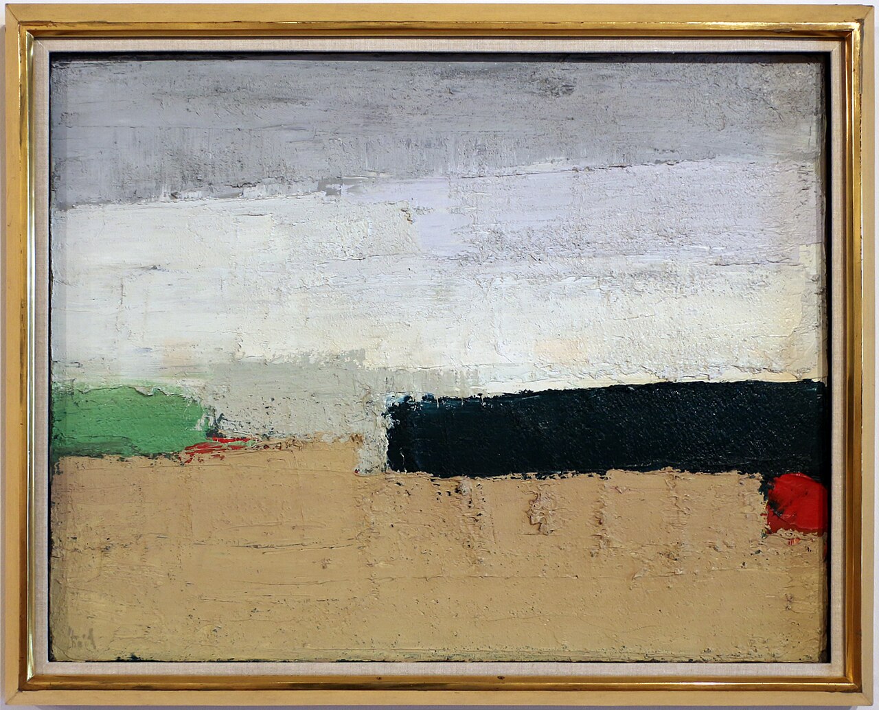 Landscape by Nicolas de Staël