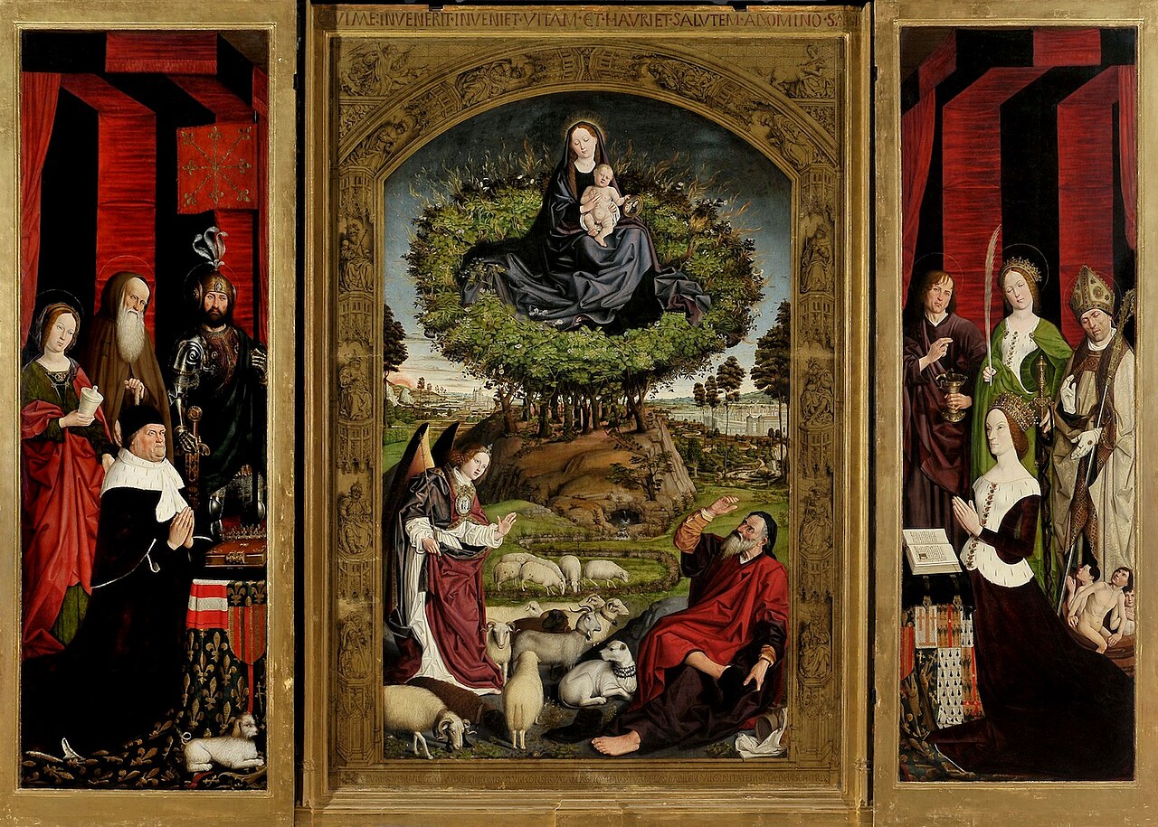 The Burning Bush by Nicolas Froment