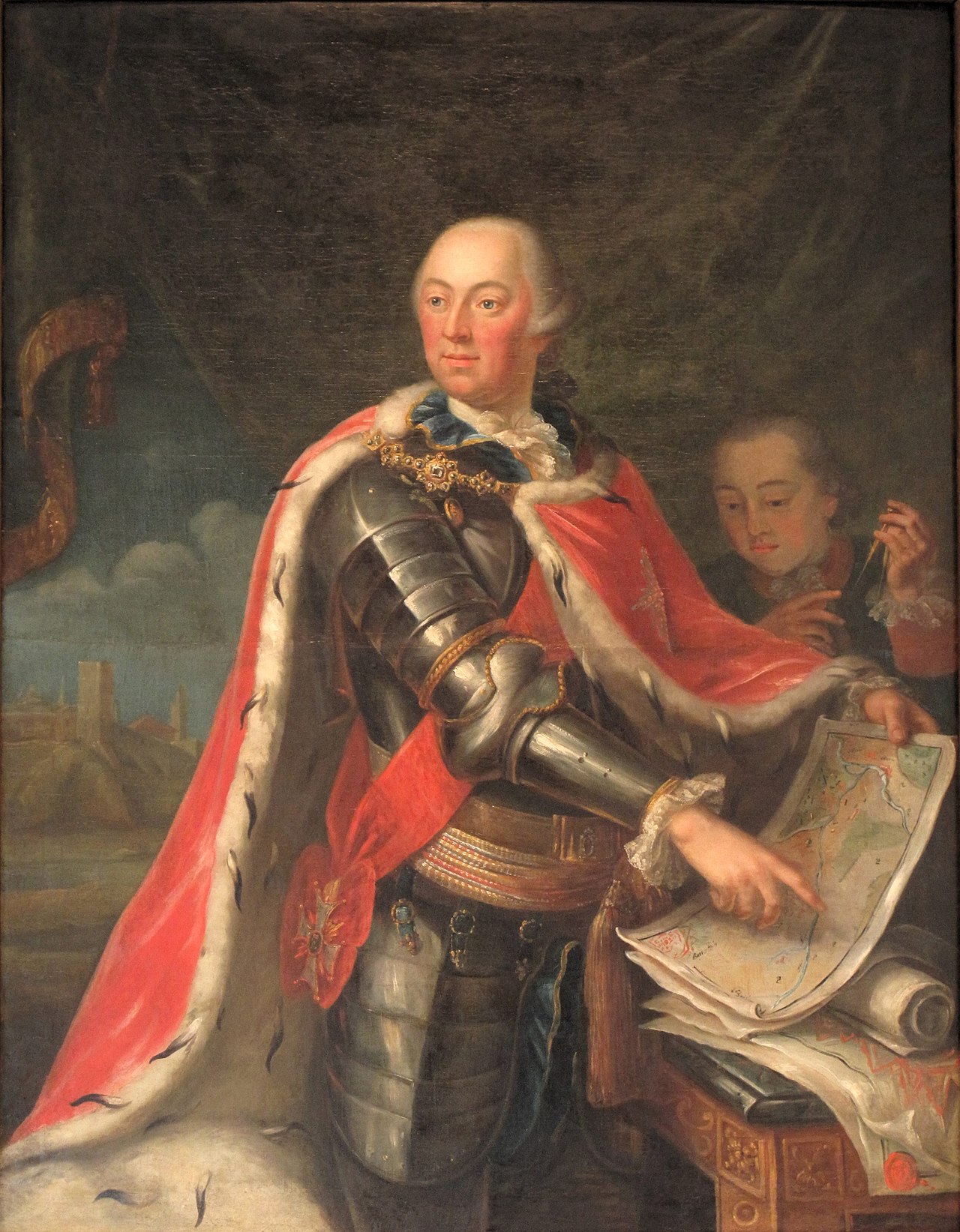 Portrait of General Ferdinand Friedrich von Nicolai by Nicolas Guibal