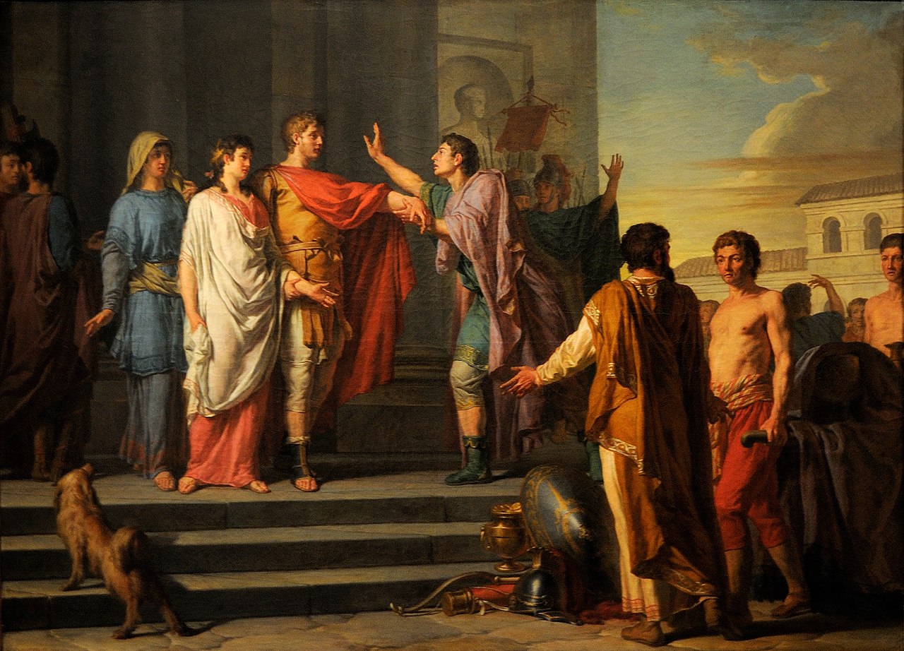 The Clemency of Scipio by Nicolas-Guy Brenet