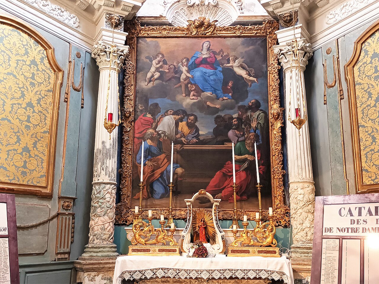 Assumption of Mary by Nicolas Mignard
