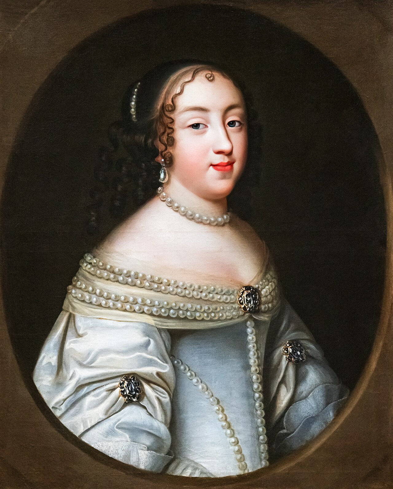 Presumed portrait of Françoise de Sévigné by Nicolas Mignard