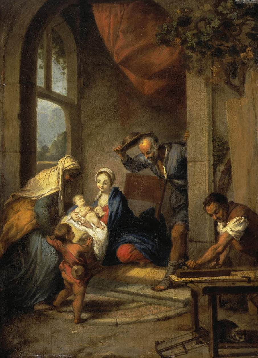 Holy Family by Nicolas Vleughels
