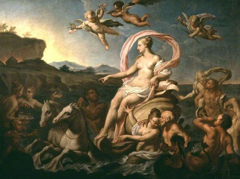The Triumph of Amphitrite by Nicolò Grassi