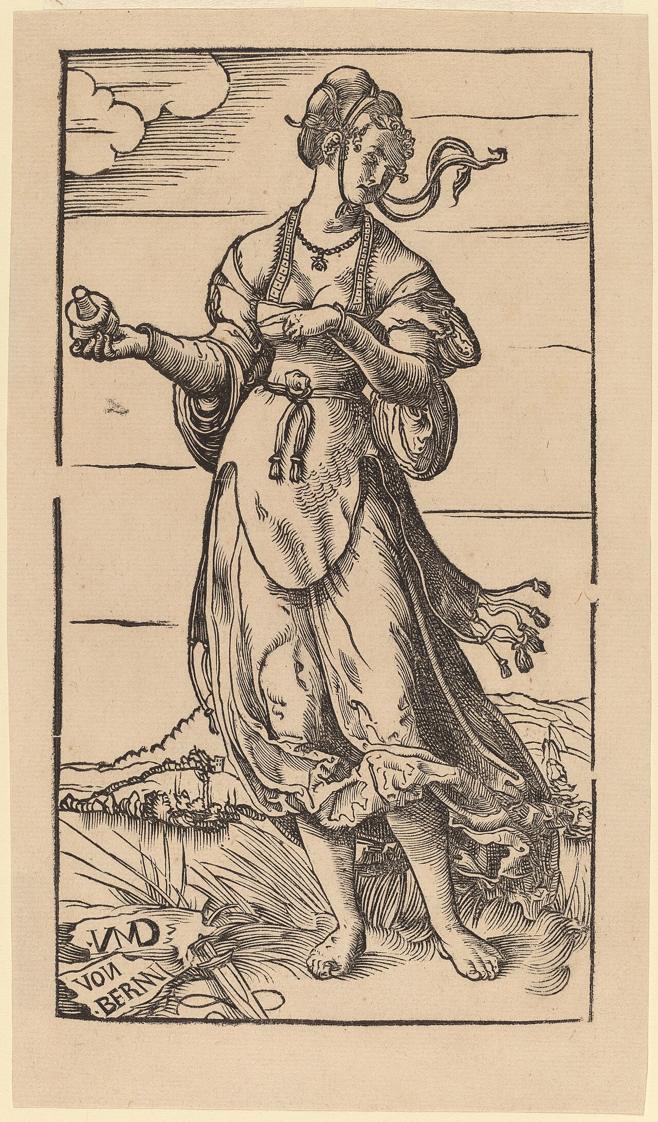The Wise Virgin by Niklaus Manuel