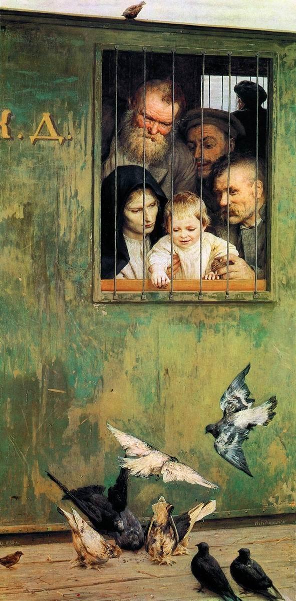 Everywhere life by Nikolai Yaroshenko