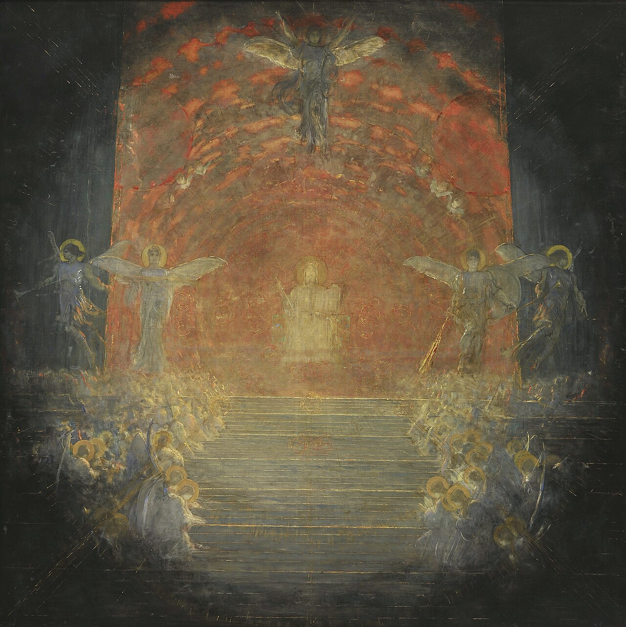 Behold the Bridegroom Arriving by Nikolaos Gyzis