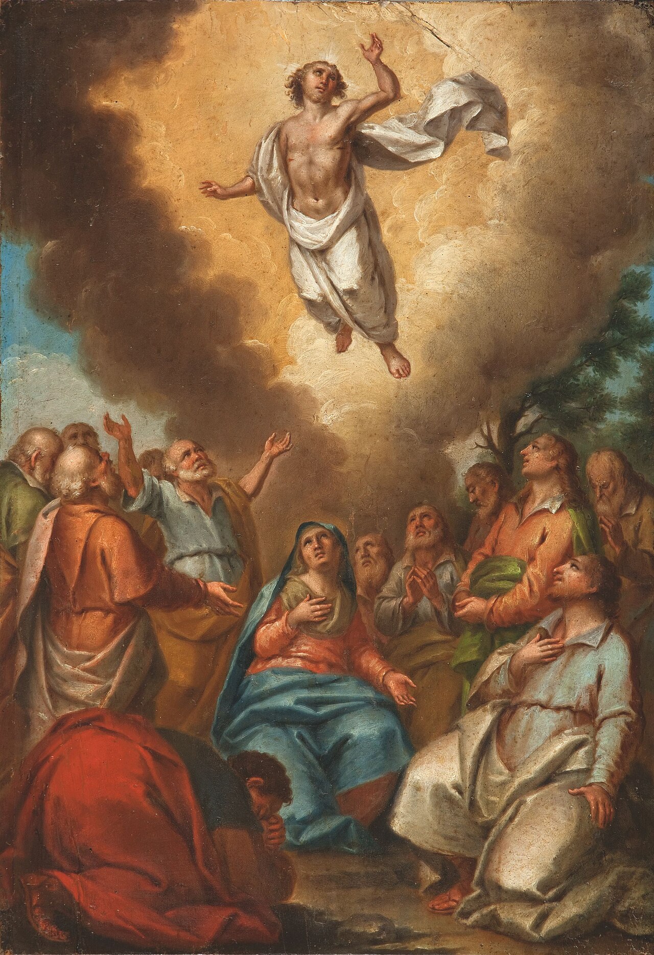 Ascension of Jesus (Kantounis) by Nikolaos Kantounis