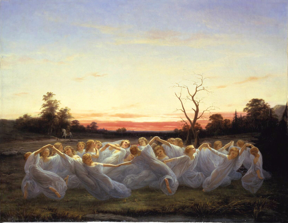 Fairies of the Meadow by Nils Blommér