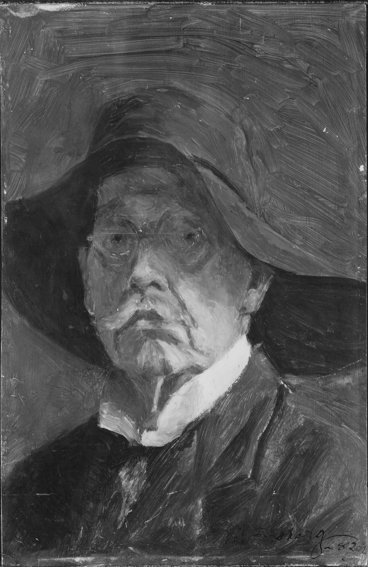 Nils Forsberg (1842-1934), artist, married to Maria Amalia Kihlstedt by Nils Forsberg