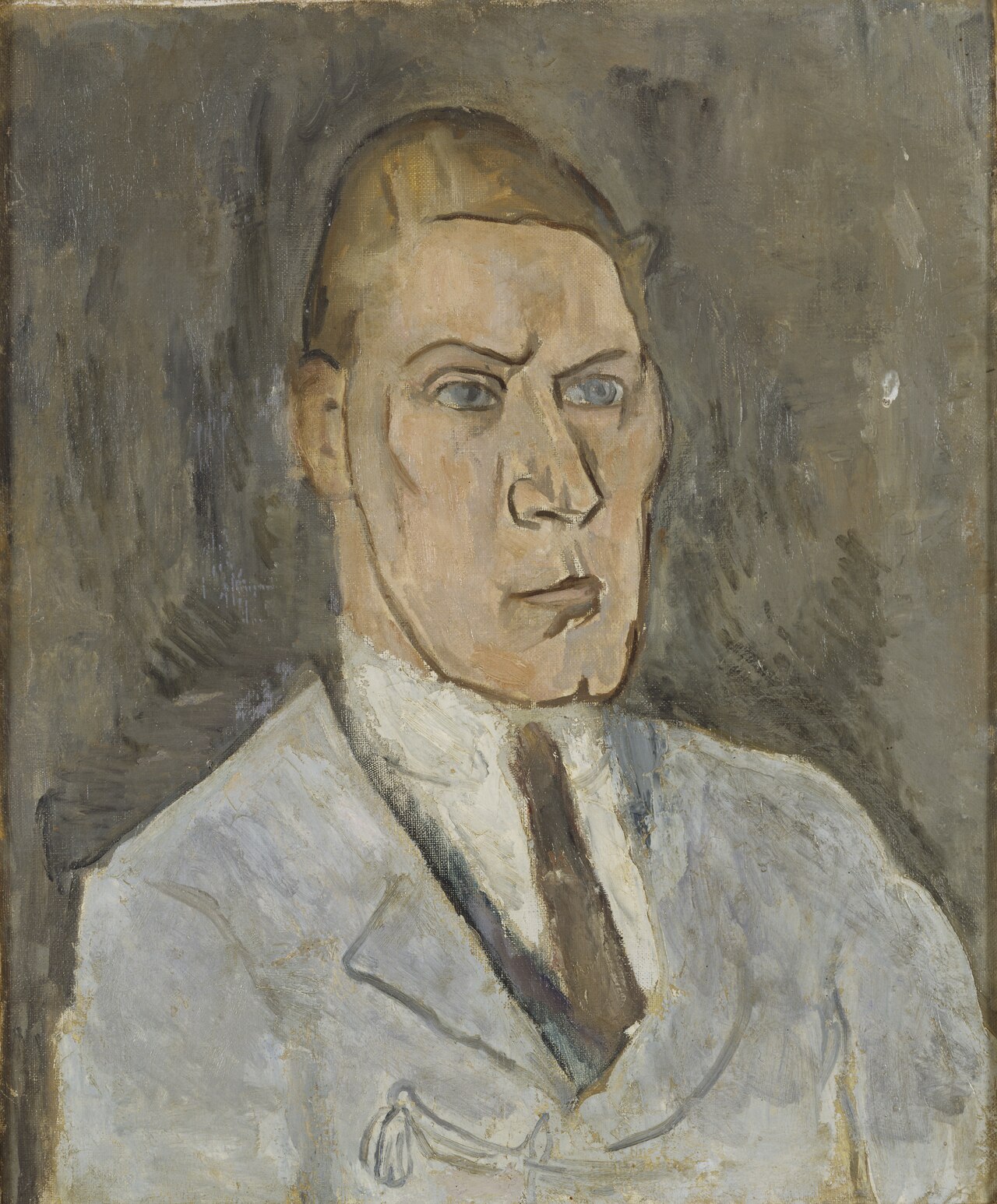 Gustaf Hellström (1882-1953), author, married to 1. Louise Shoemaker, 2. Carin Wærn Frisell, 3. Britt Helén by Nils von Dardel