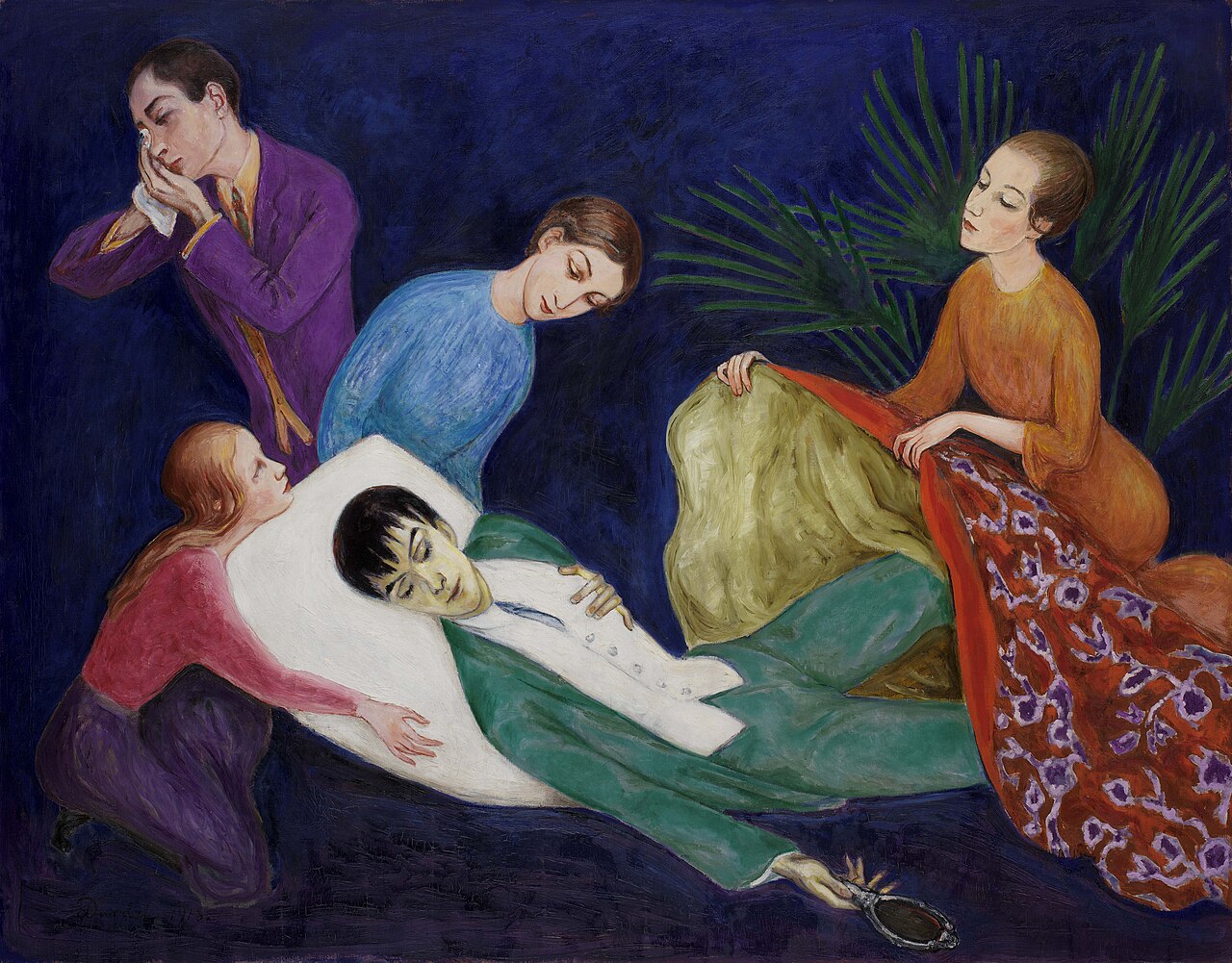 The Dying Dandy by Nils von Dardel