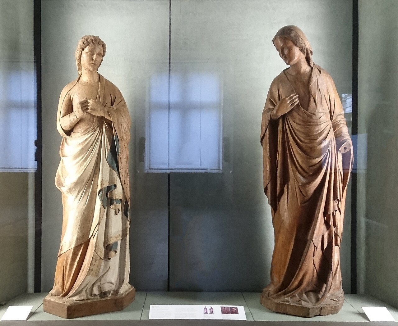 Ange et Vierge de l'Annonciation by Nino Pisano