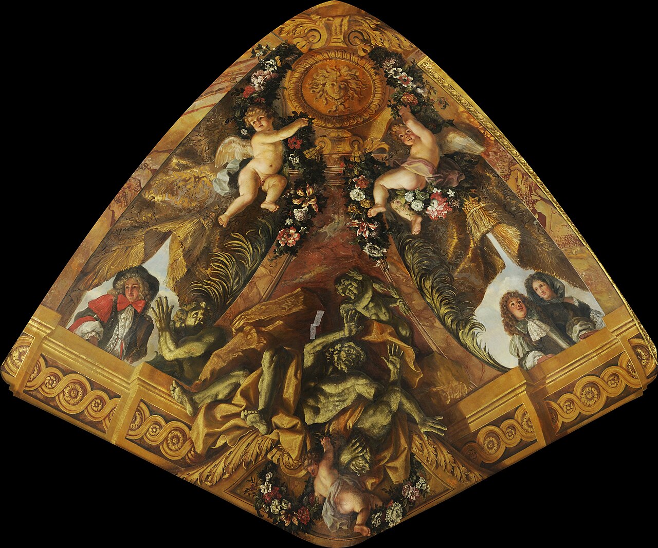 Justice punishing by Noël Coypel