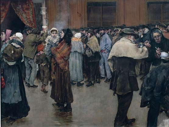 La Soupe du matin by Norbert Goeneutte