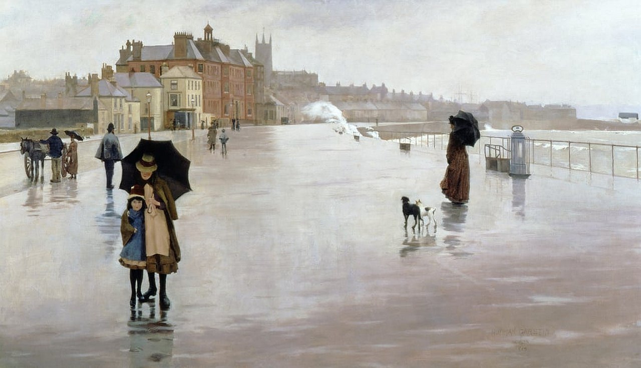 The Rain It Raineth Every Day by Norman Garstin