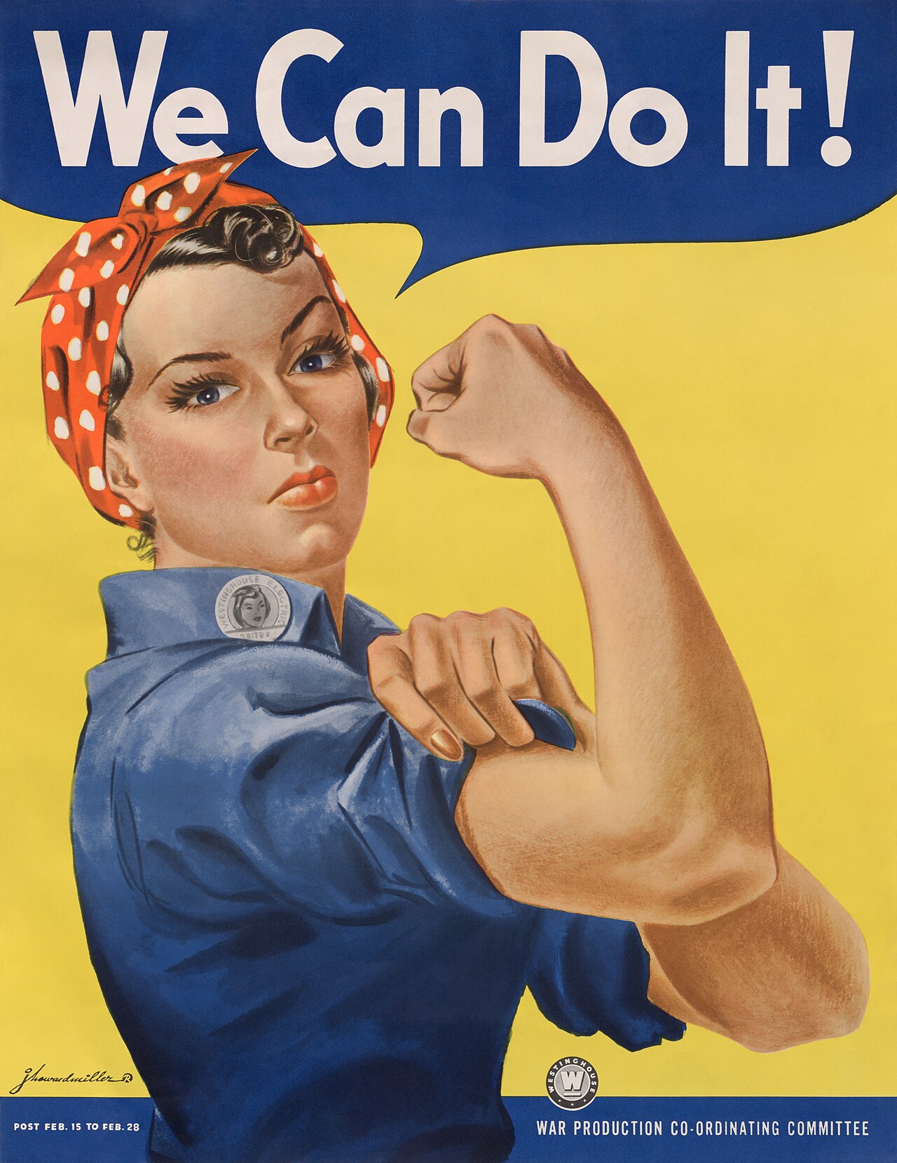 Rosie the Riveter by Norman Rockwell