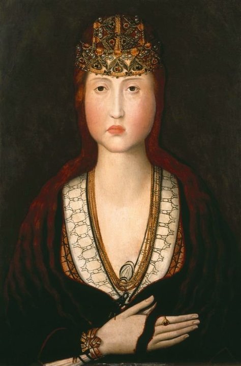 Portrait of Princess Saint Joana by Nuno Gonçalves