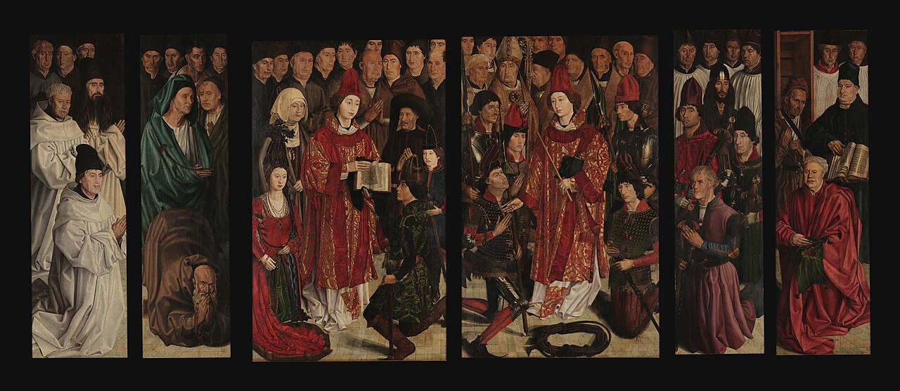 Saint Vincent Panels by Nuno Gonçalves