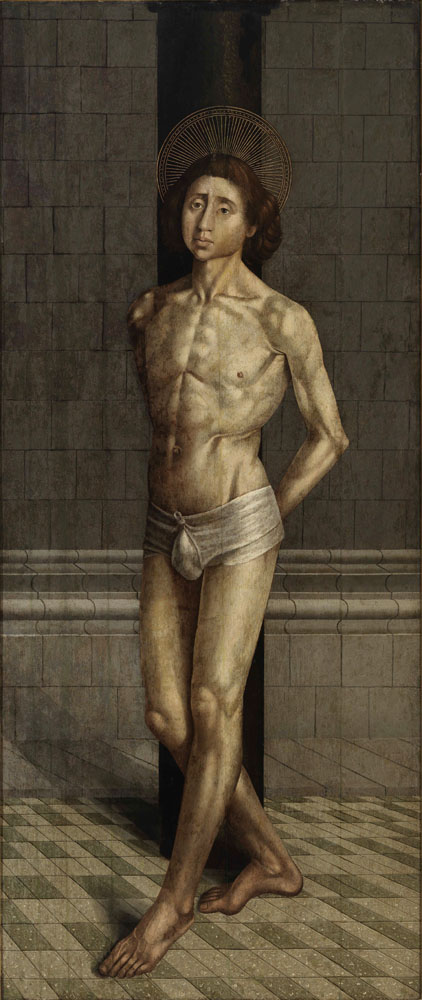 Saint Vincent Tied to a Column by Nuno Gonçalves