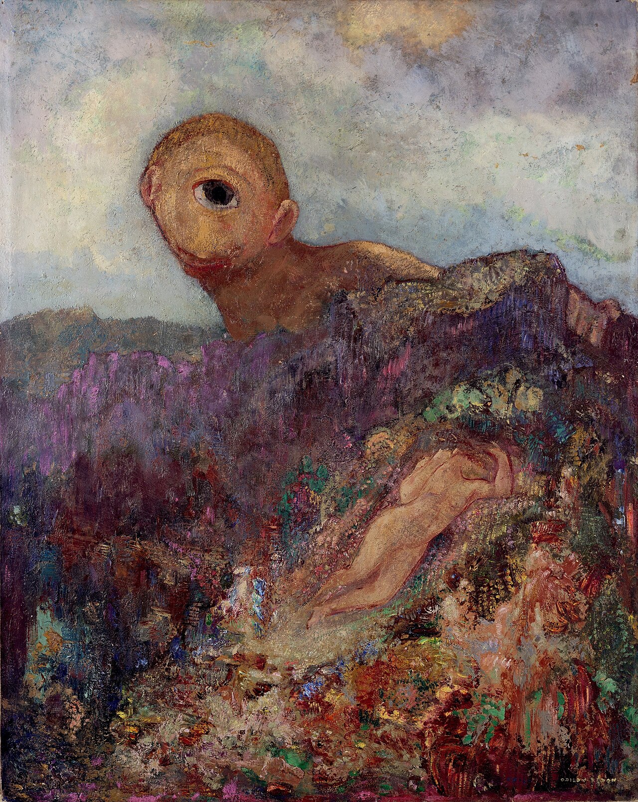 The Cyclops by Odilon Redon