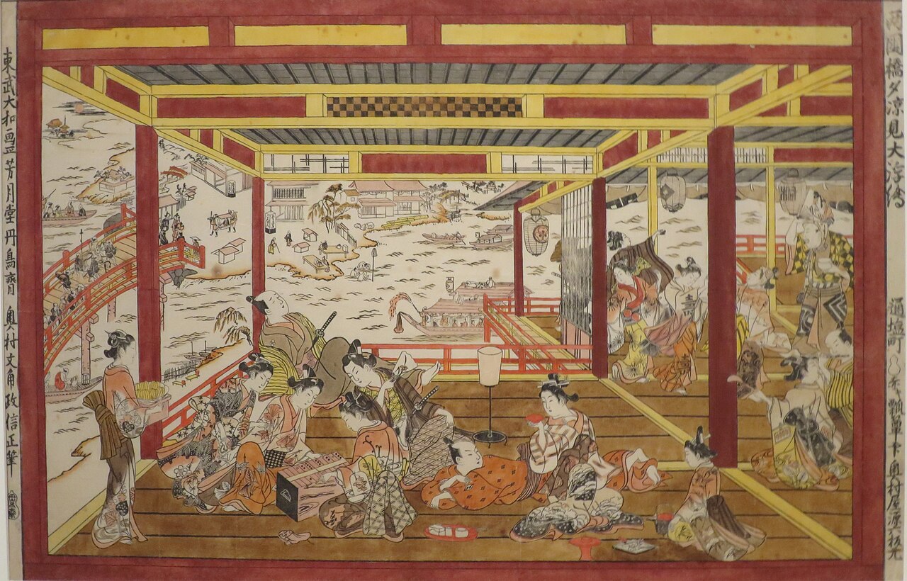 Portrait of Okumura Masanobu