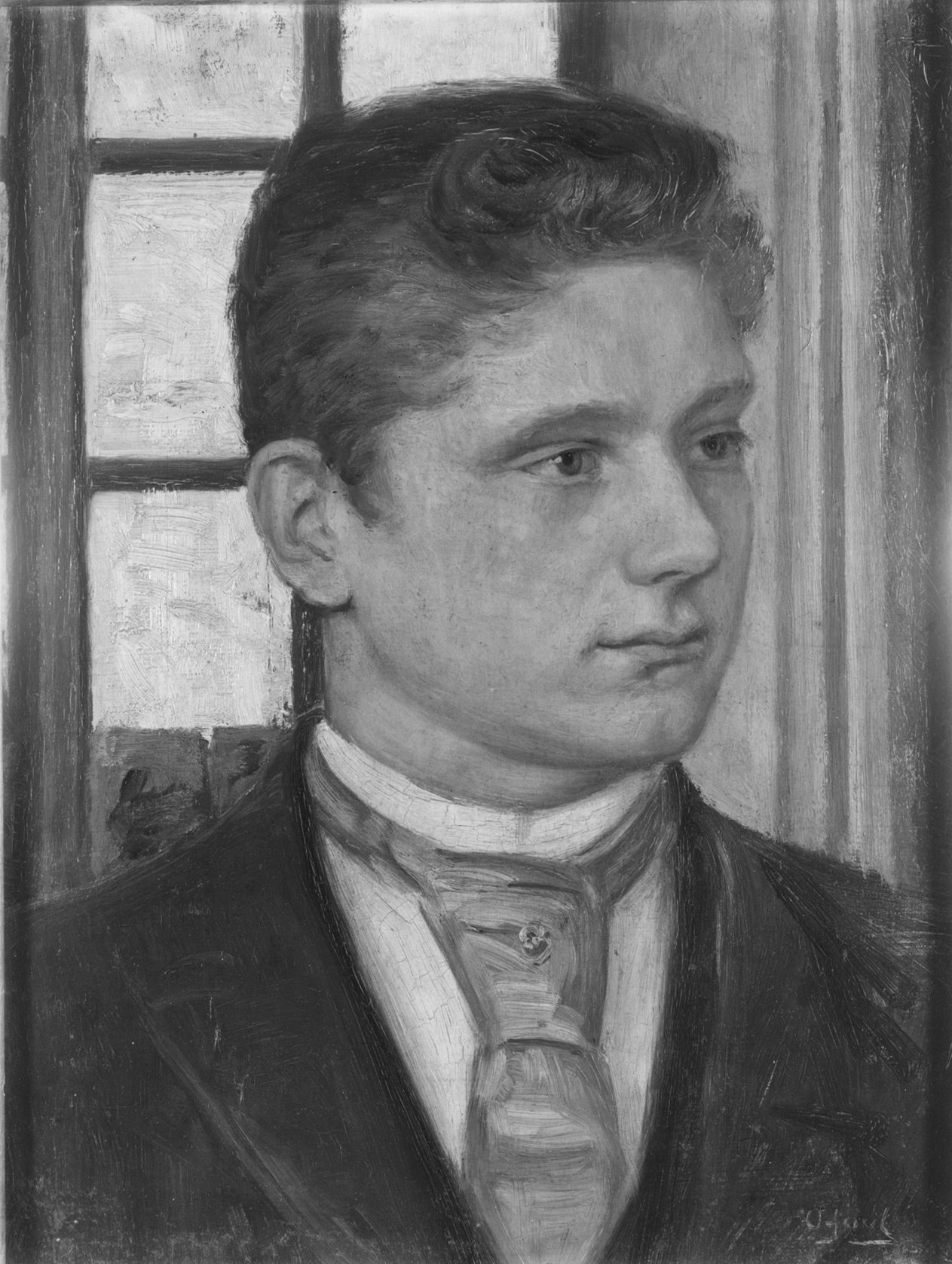 Self-portrait by Ole Juul