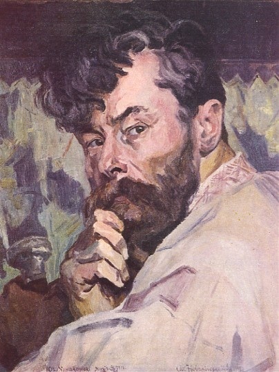 Self-portrait by Oleksa Novakivsky