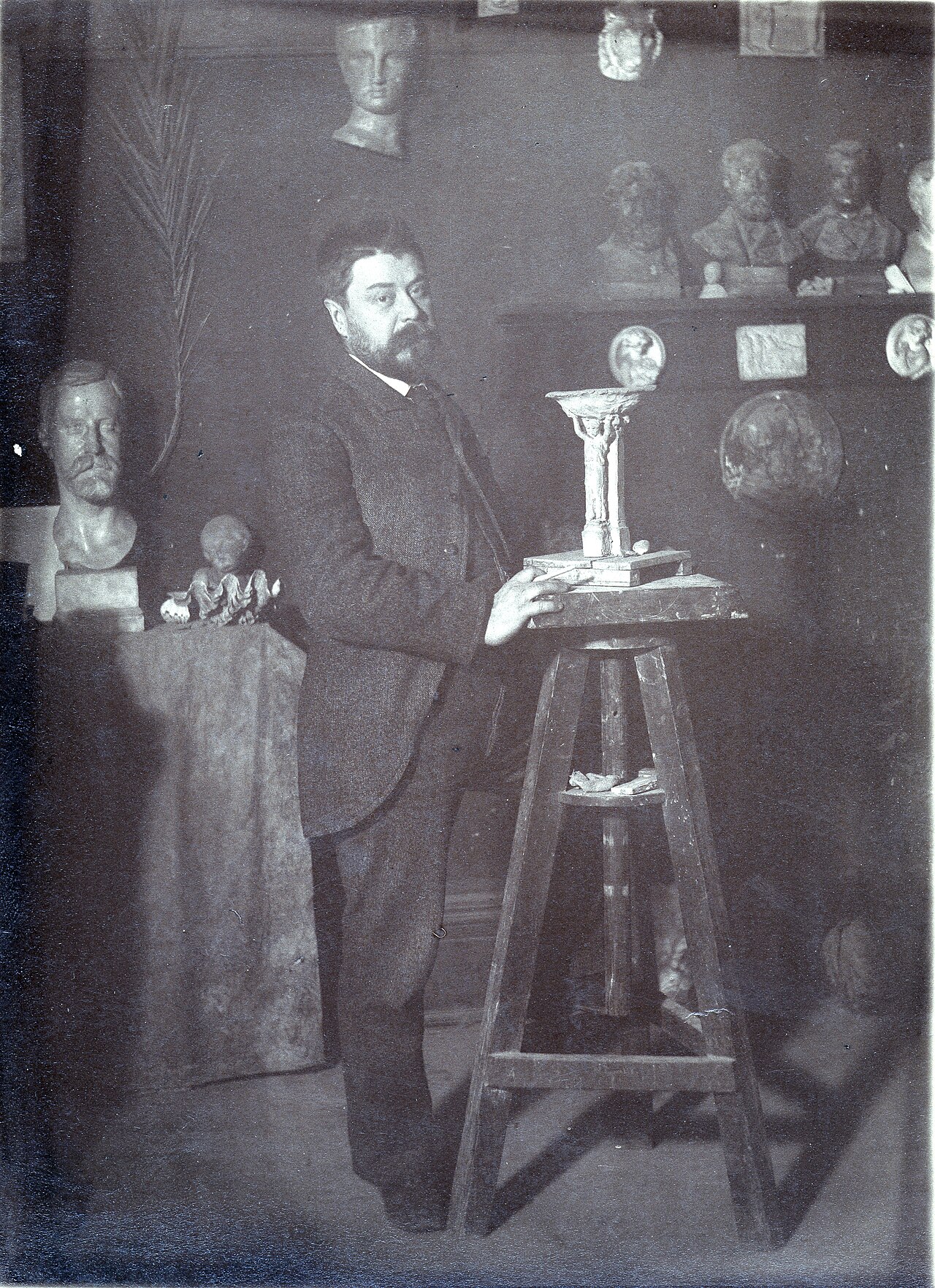 Portrait of Olin Levi Warner