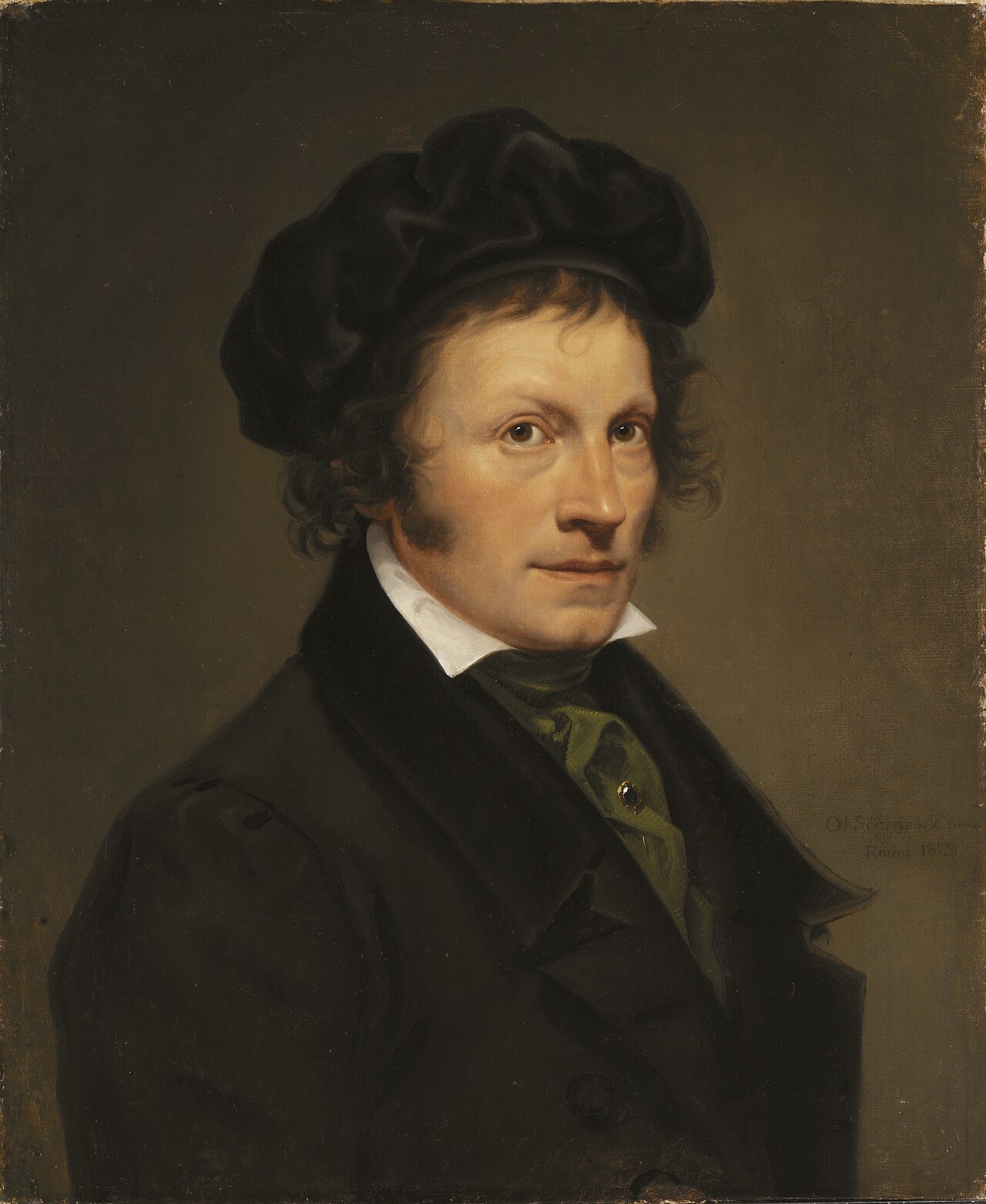 The German Artist Franz Riepenhausen by Olof Johan Södermark