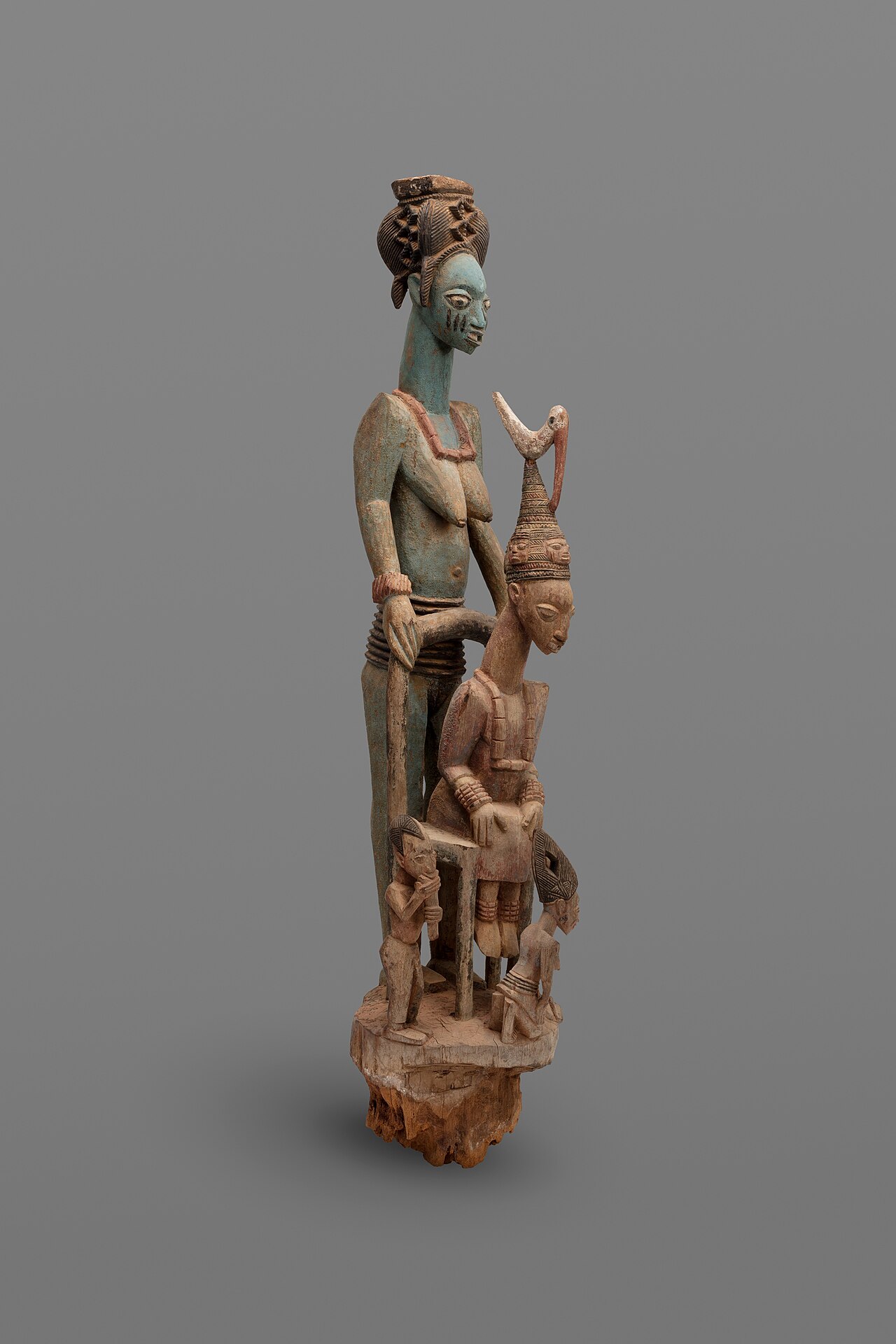 Veranda Post (Òpó Ògògá) by Olowe of Ise