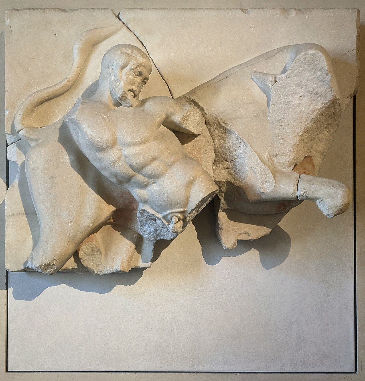 Heracles and the Bull of Crete by Olympia Master