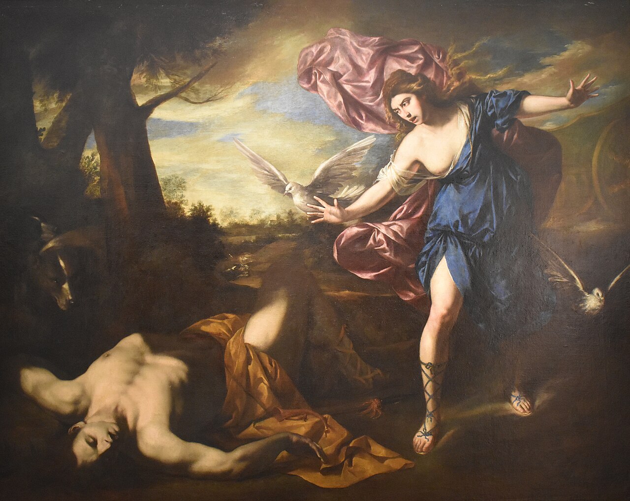 Vénus et Adonis by Onofrio Palumbo