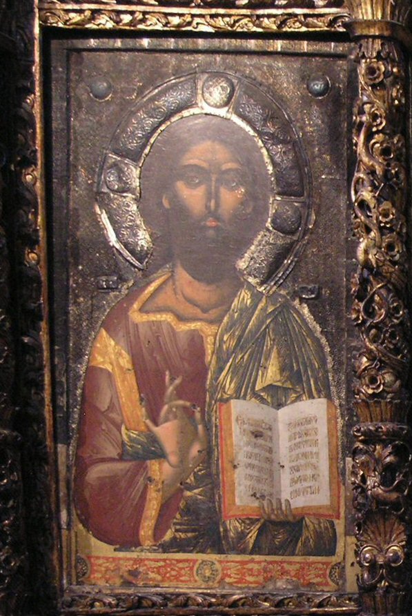 Christ with a book by Onufri