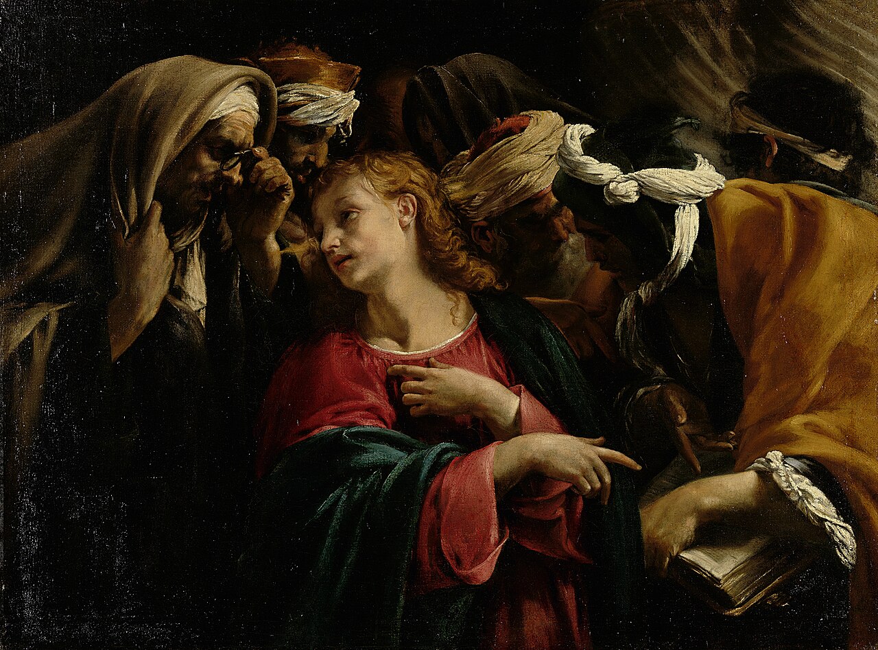 Christ among the Doctors by Orazio Borgianni
