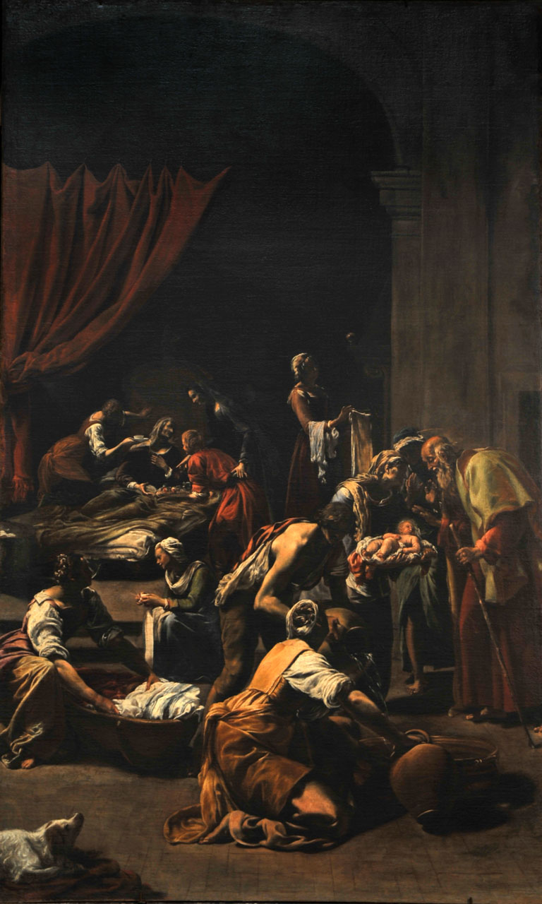 Nativity of the Virgin by Orazio Borgianni