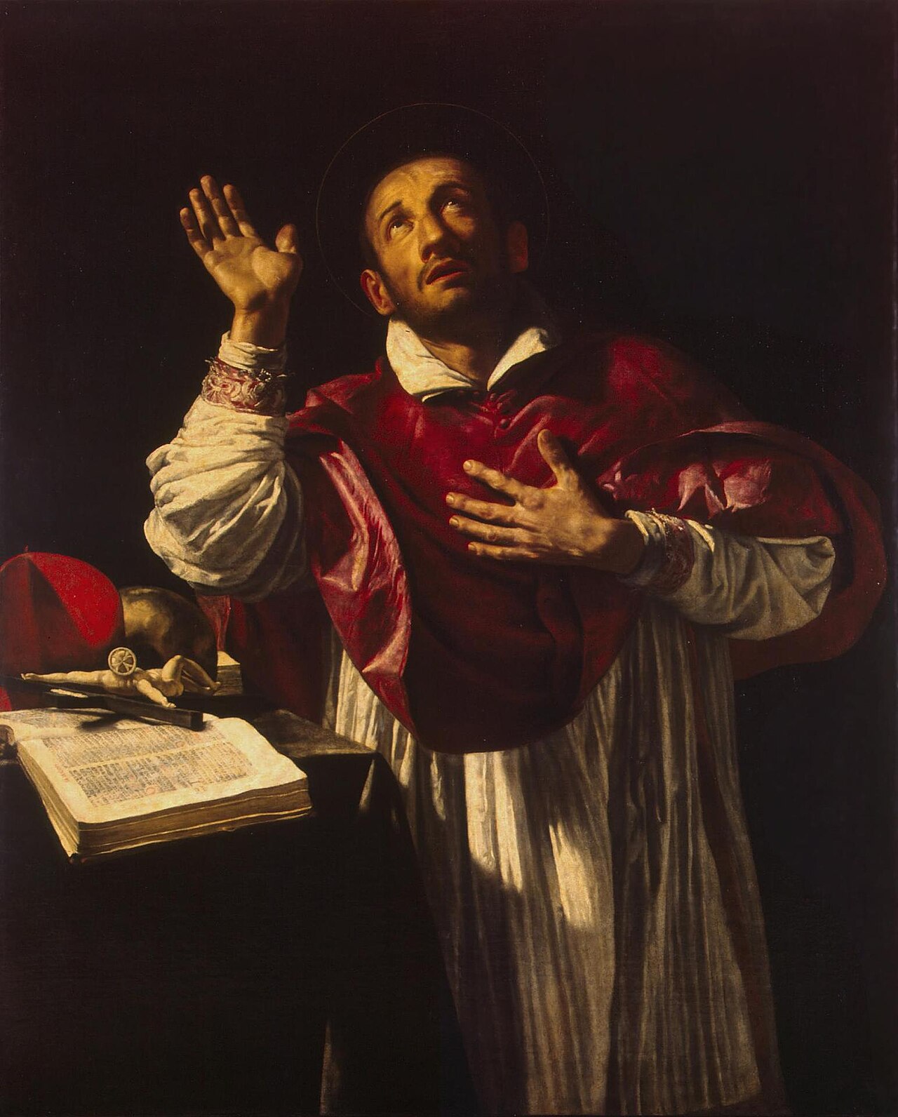 St Carlo Borromeo by Orazio Borgianni