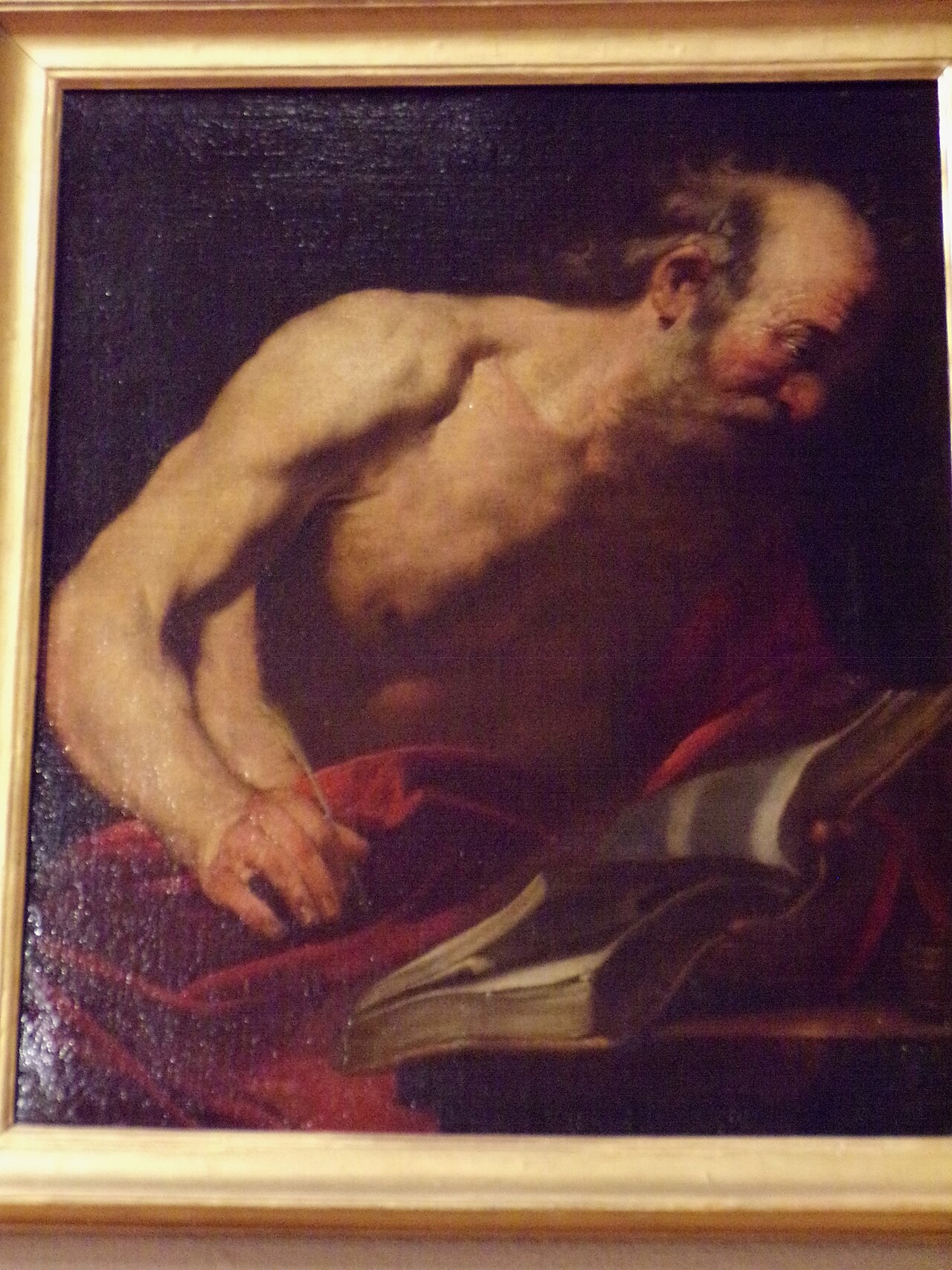 Saint Jerome by Orazio de Ferrari