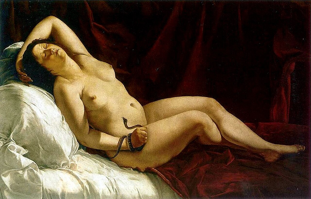 Death of Cleopatra by Orazio Gentileschi