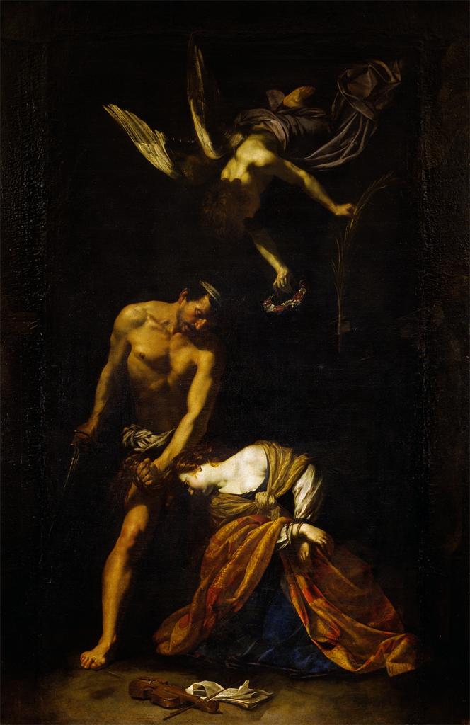 Martyrdom of St. Cecilia by Orazio Riminaldi