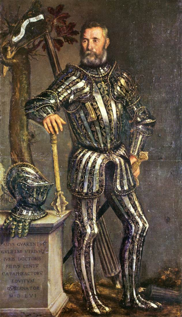 Portrait of Pase Guarienti by Orlando Flacco