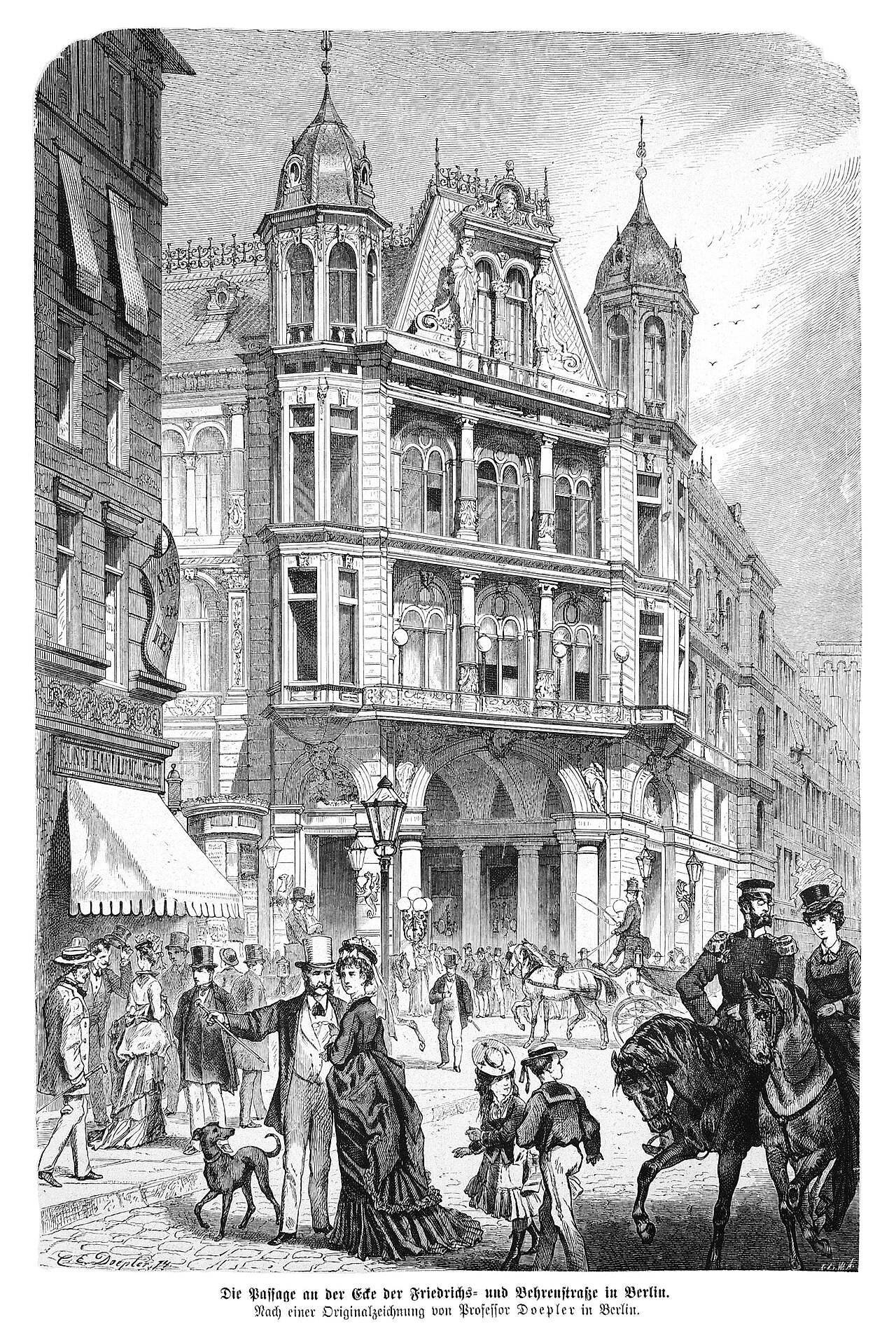Kaisergalerie by Oscar Begas