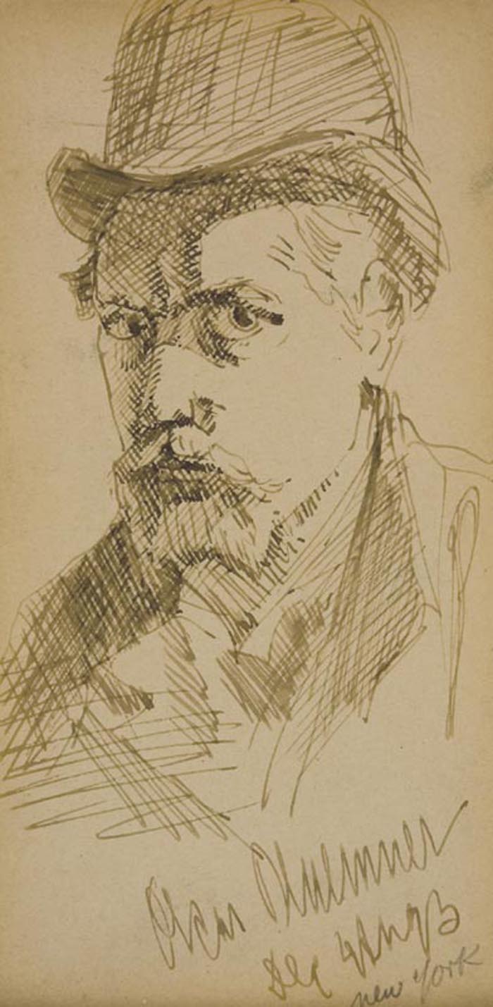 Portrait of Oscar Florianus Bluemner